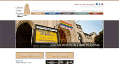 Desktop Screenshot of churchofthepilgrims.org